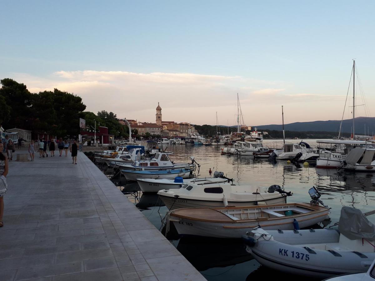 Apartment Ribica Krk Island Bagian luar foto