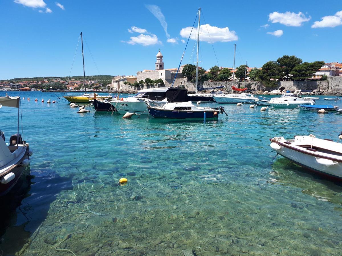 Apartment Ribica Krk Island Bagian luar foto