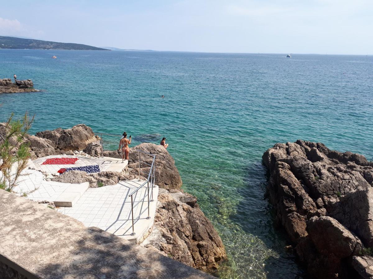 Apartment Ribica Krk Island Bagian luar foto