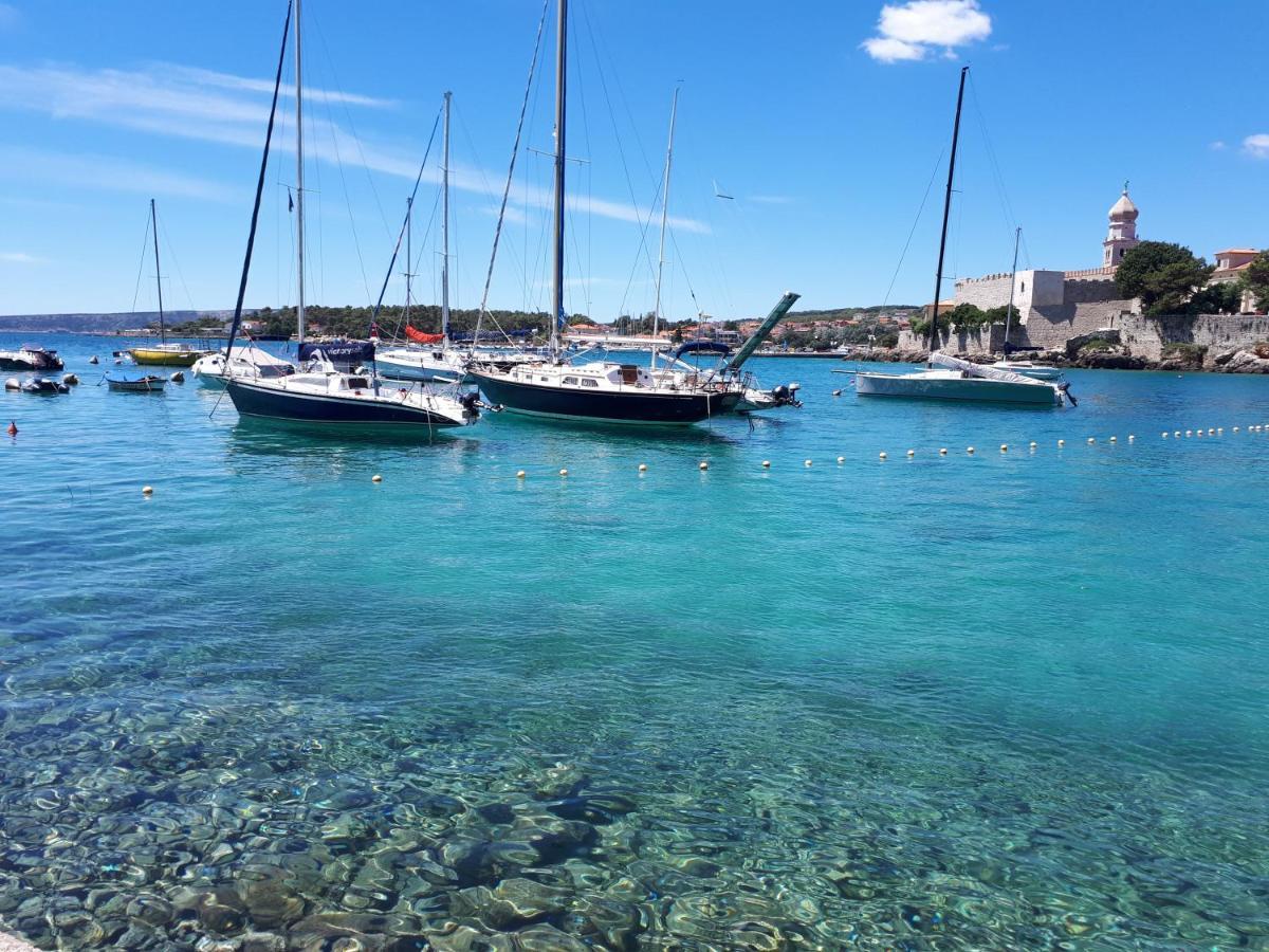 Apartment Ribica Krk Island Bagian luar foto